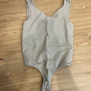 Slimming tank bodysuit - Light brown